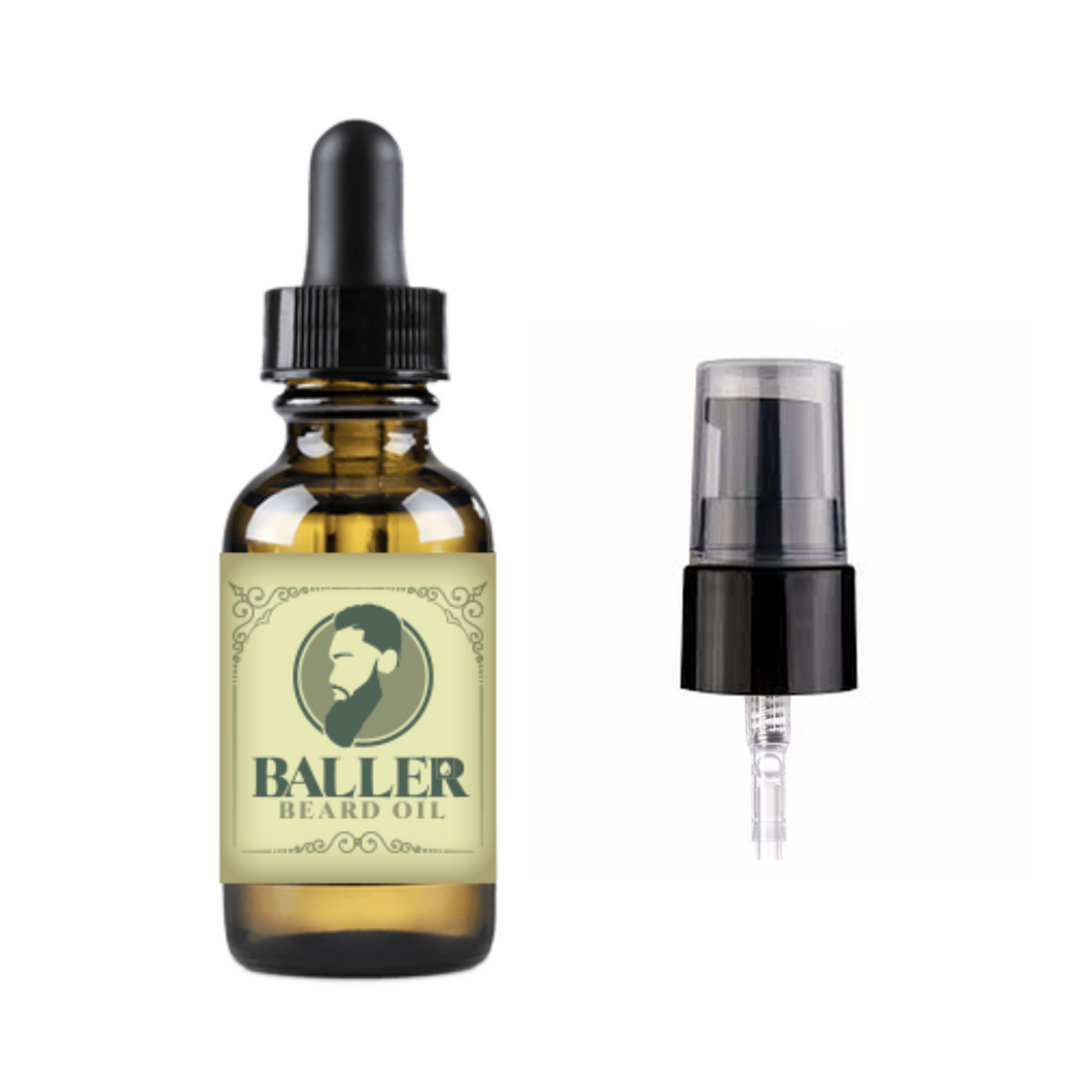 Baller Beard Oil with Smooth Treatment Cap